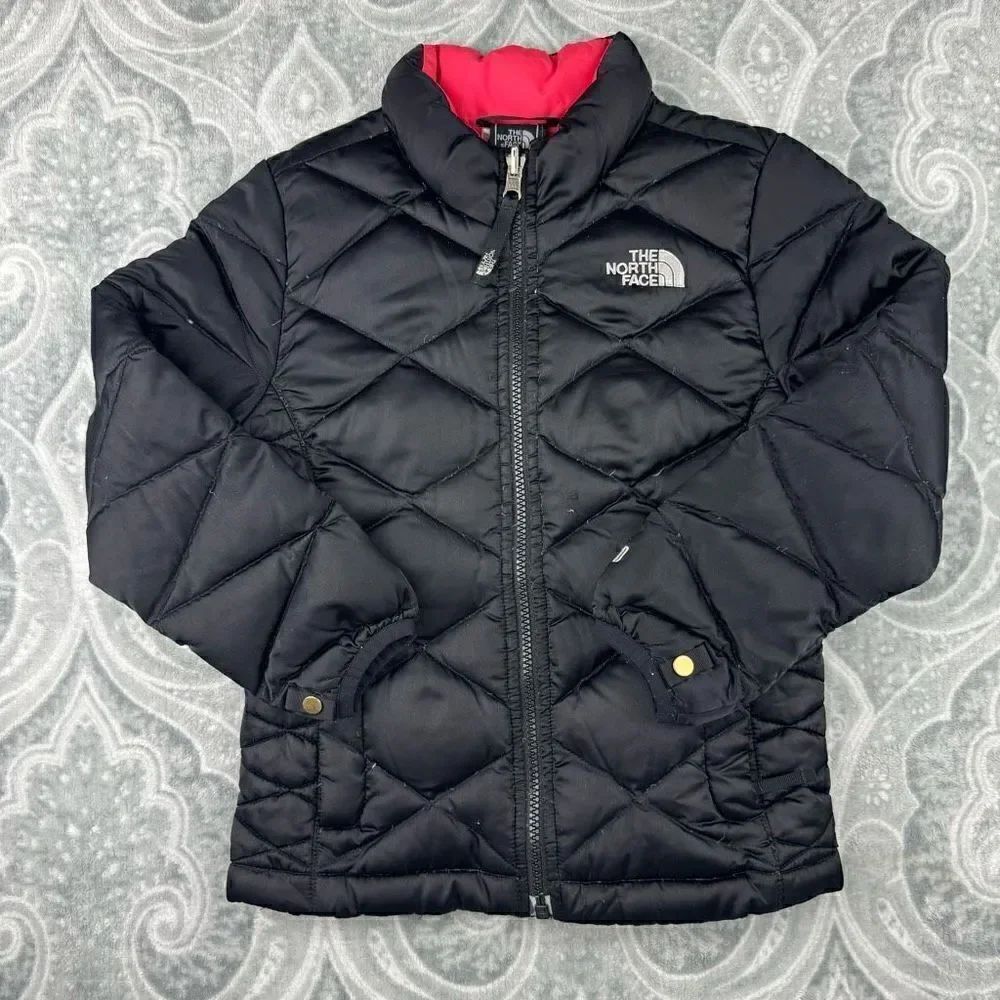 Girls North Face 550 Puffer Jacket